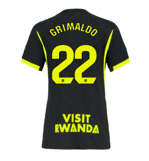 Atletico Madrid Alejandro Grimaldo #22 Venkovní Dres pro Dámské 2026-27 Krátký Rukáv Atletico Madrid Alejandro Grimaldo #22 Venkovní Dres pro Dámské 2026-27 Krátký Rukáv